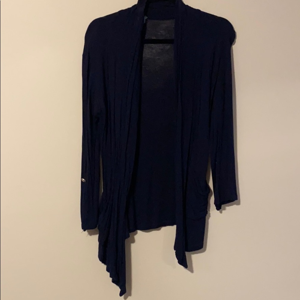 Navy blue cardigan